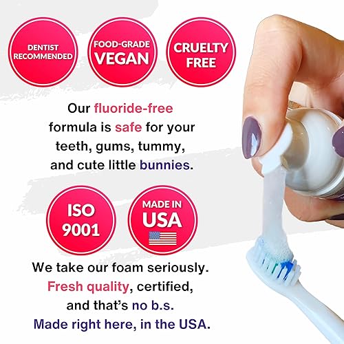 Miniatura 4 de Divine White Limpiador de alineadorretenedor de doble acción y espuma blanqueadora de dientes peróxido de hidrógeno bueno para Invisalign