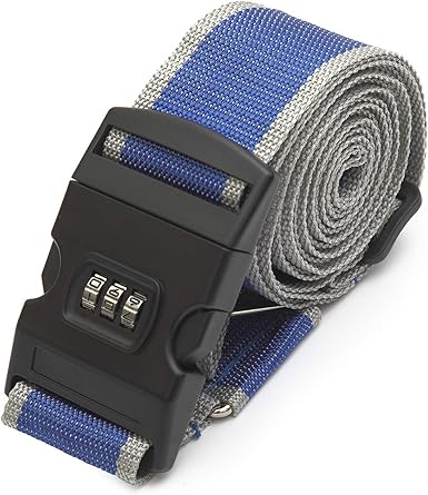 luggage strap with combination lock