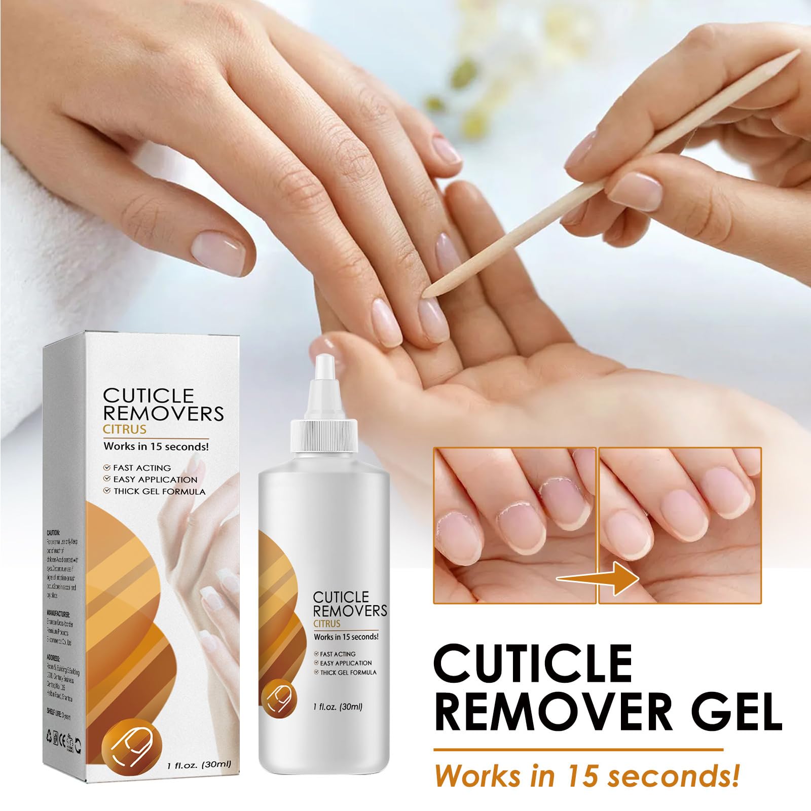 Cuticole unghie Riparazione Gel,Gel Ammorbidente e Cuticole Unghie,Ammorbidente e Cuticole Gel Unghie,Ammorbidente Professionale Cuticole,Gel Idratante per Unghie,Gel di Rimozione Cuticole