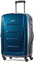 Vista 248 de Samsonite Winfield 2 Equipaje rígido con ruedas giratorias, Azul profundo, Juego de 3 piezas (20/24/28)