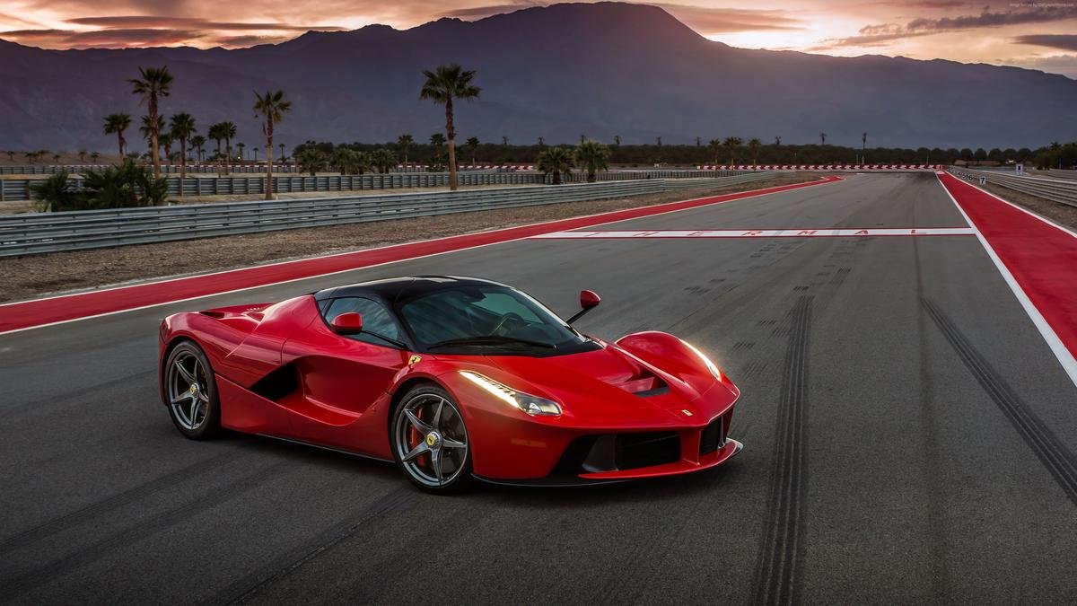 スーパーカーポスターカレンダー Ｌa Ｆｅｒｒａｒｉ Amazon.com: Gifts Delight Laminated 42x24 Poster: Sports Car