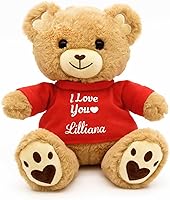 Vista 6 de DIBSIES Oso de peluche personalizado para el día de San Valentín