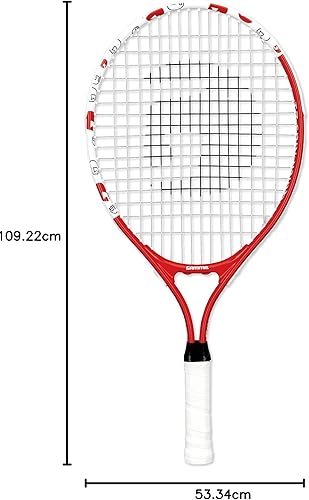 Vista 25 de Gamma Sports - Raqueta de tenis juvenil: raqueta de tenis Quick Kids de 19 pulgadas, raquetas de tenis juveniles prestrung para niños y niñas