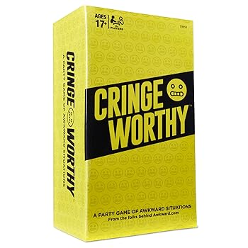 Hasbro Gaming Cringeworthy Game Adult Party Game of Awkward Situations