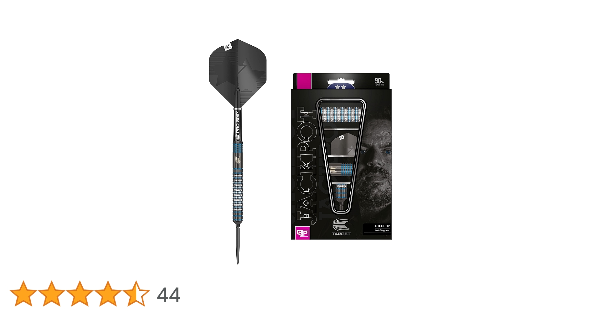 ダーツ Target ADRIAN LEWIS BLACK STEEL 26g Target Adrian Lewis Black Swiss Point Steel Tip Darts - 26gm