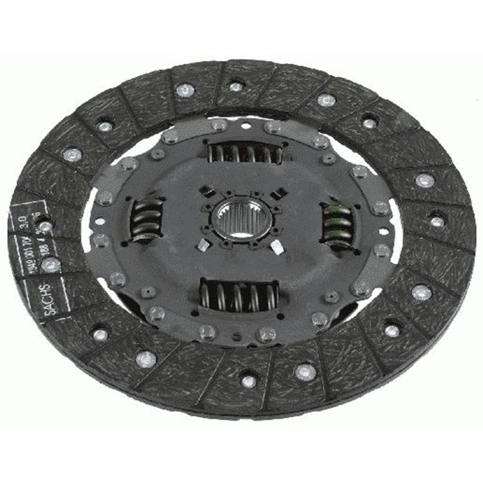 SACHS 3000 950 072 Kupplungssatz für Volkswagen Golf VII (5G1, BQ1, BE1, BE2) 2012-2021 und Andere Fahrzeuge