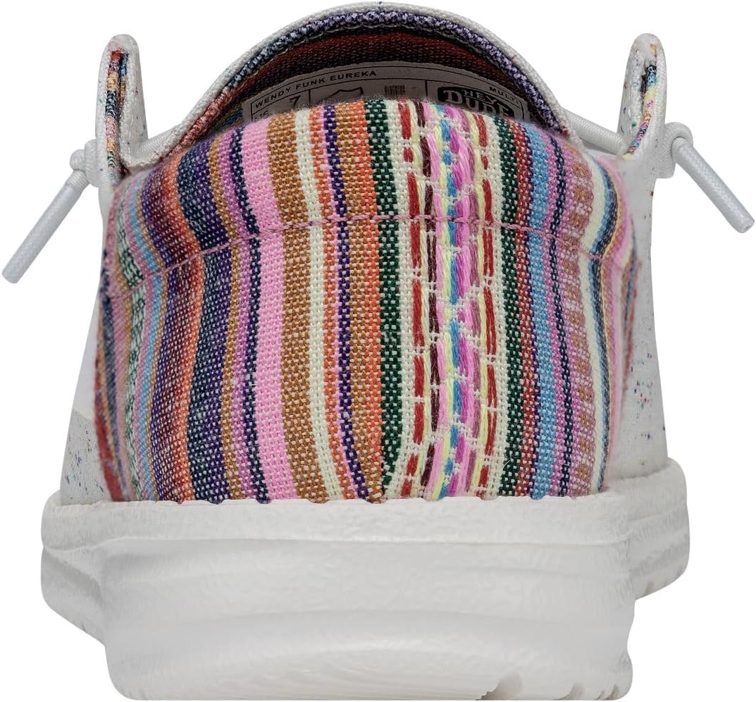 HEYDUDE Women's Wendy Funk Eureka Multi Size 9 | Women's Shoes | Women Slip-on Loafers | Comfortable & Light-Weight - Image 5