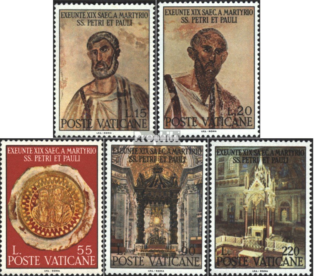 Briefmarke Vatikanstadt 1945 Aufdruckausgabe ** MNH Postfrisch - Prophila Collection