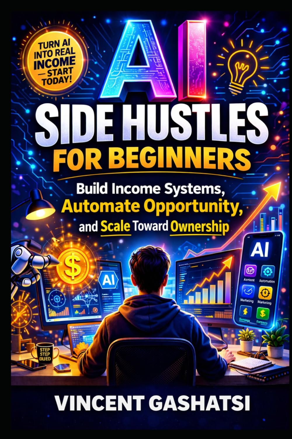 AI Side Hustles for Beginners: Build Income Systems, Automate Opportunity, and Scale Toward Ownership