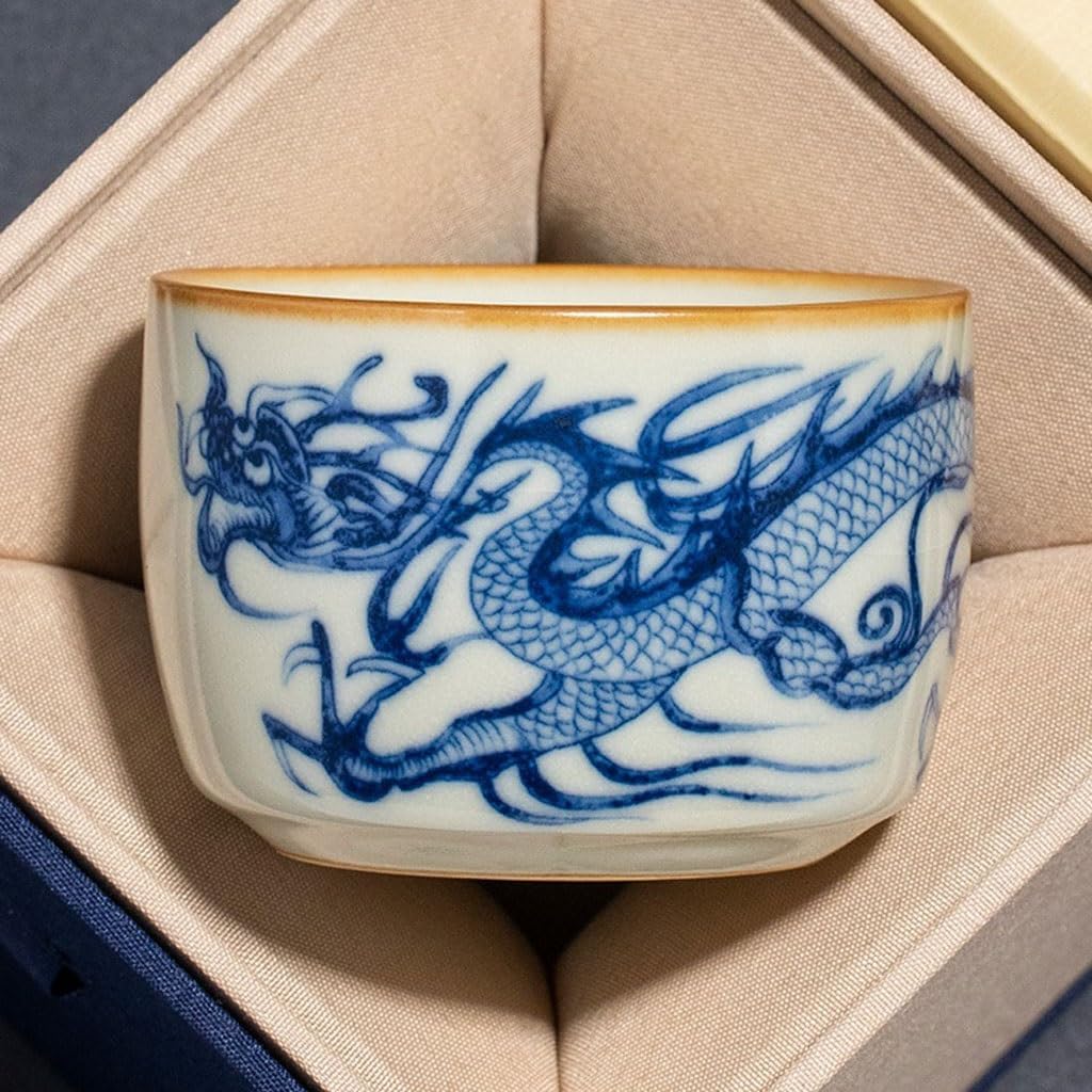 GSOUL Kungfu Tea cup Exquisite Tea Cups Host Home Use Office Afternoon Party Kung Fu Set Single Small Tea Cups