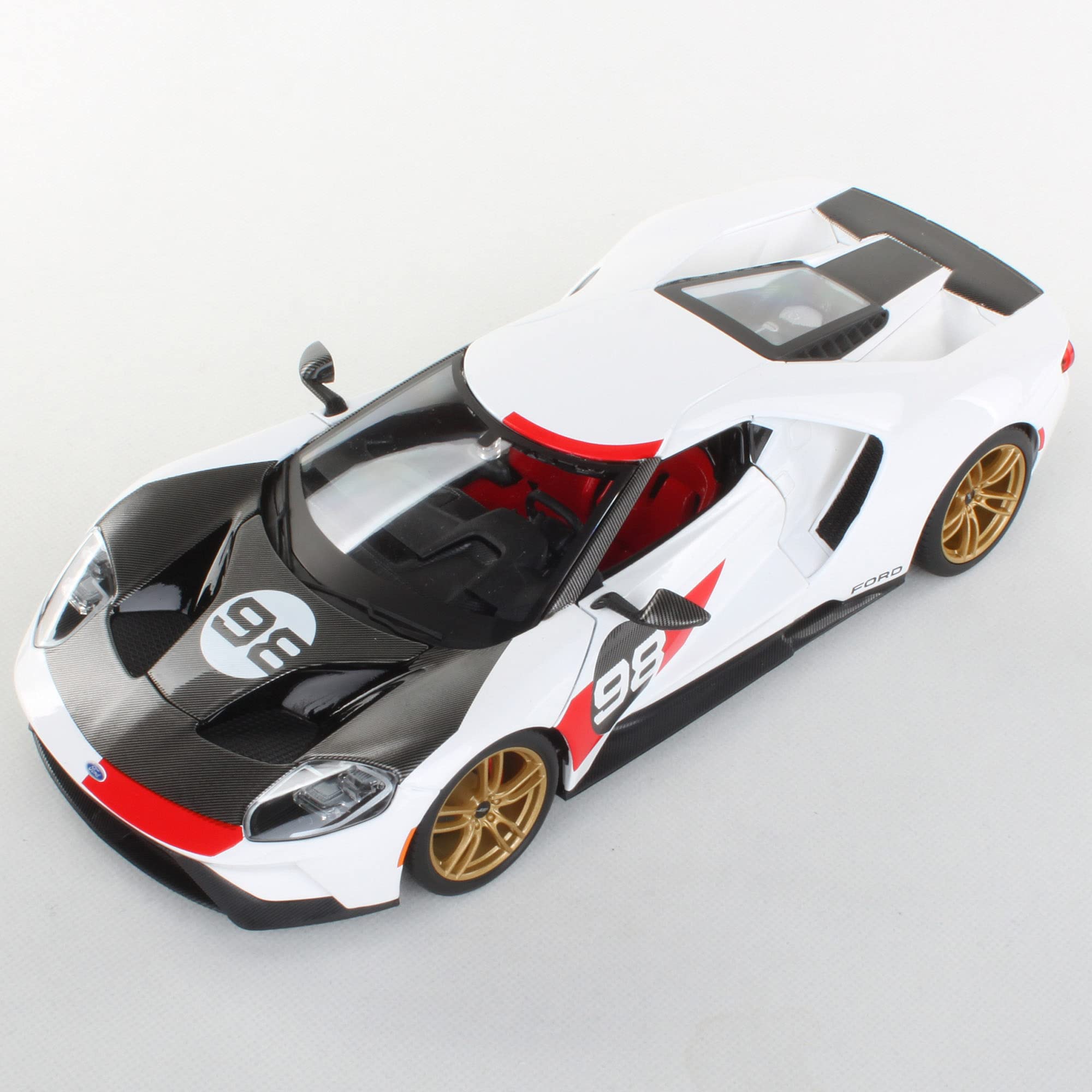 マイスト　Ford GT Amazon | マイスト Maisto 1/18 2017 フォード GT ブルー