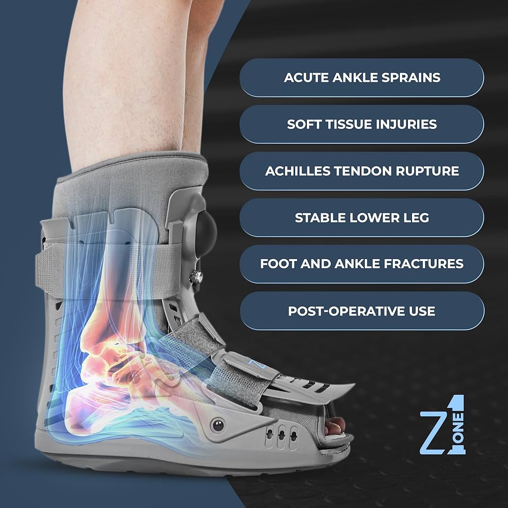 Amazon.com: Z1 A12 Short Air Walker Ankle Fracture Boot Amazon.com: Z1 A12 Short Air Walker Ankle Fracture Boot