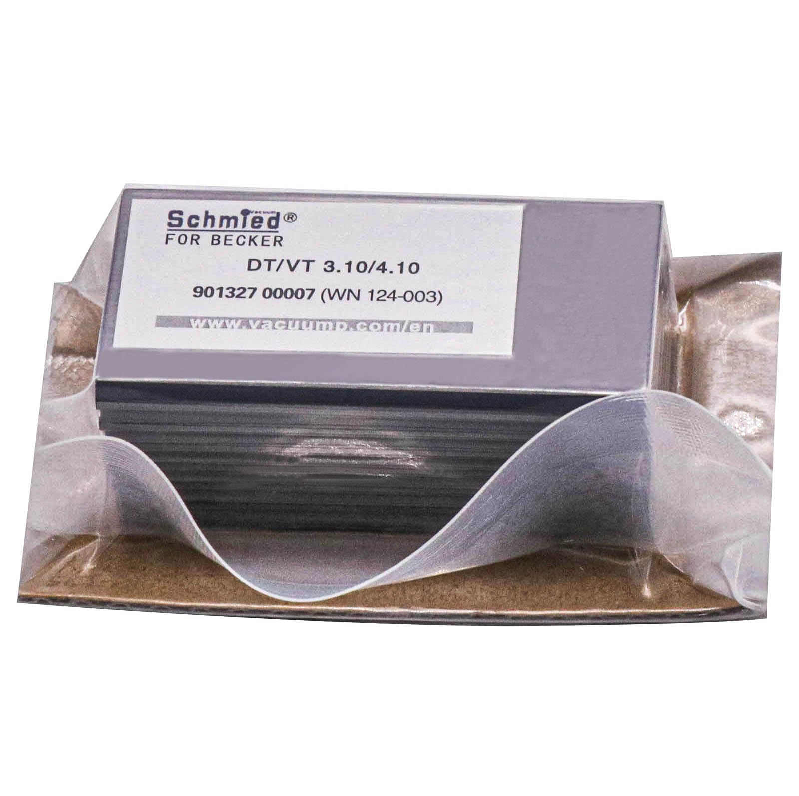 7Pcs Carbon Vane WN124-003 90132700007 for Becker Pump DT 3.10, T 3.10, VT 3.10, DT 4.10, T 4.10, VT 4.10 55-27-3mm