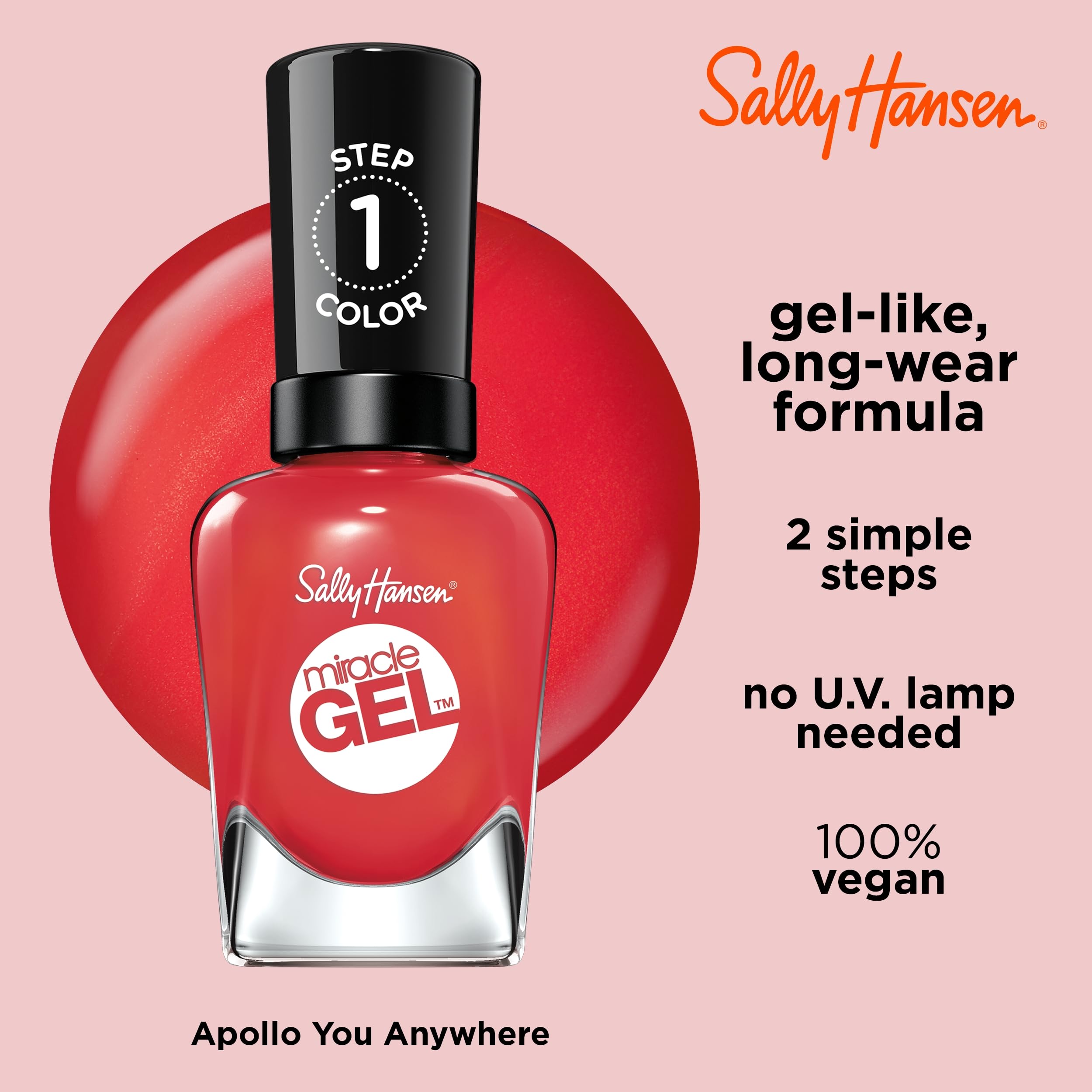 Amazon.com: Sally Hansen Miracle Gel Salon Quality Nail Polish