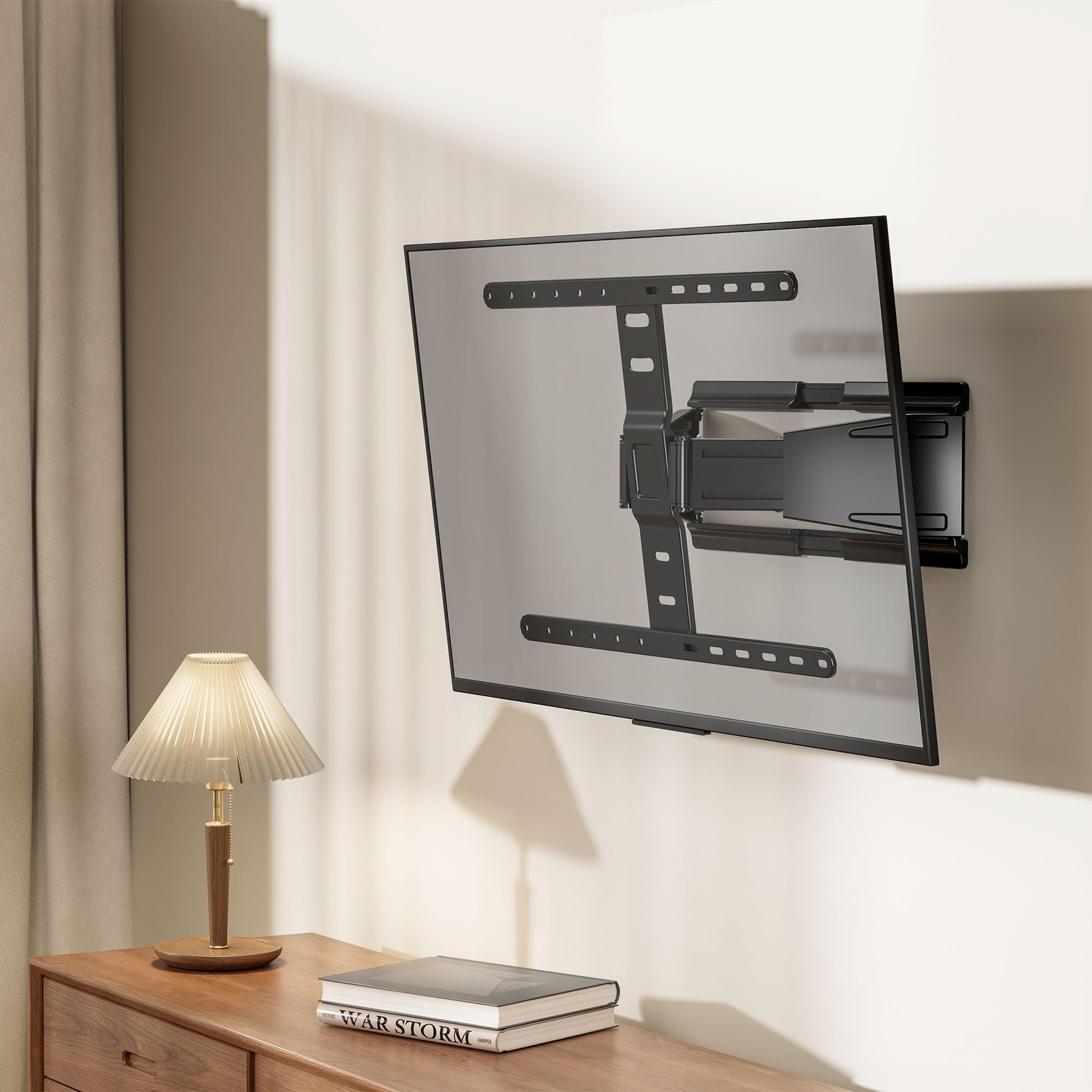 Kruger&Matz Soporte de Pared Universal Ultra Delgado 43"-90" Ajustable Vertical y Horizontal KM1308