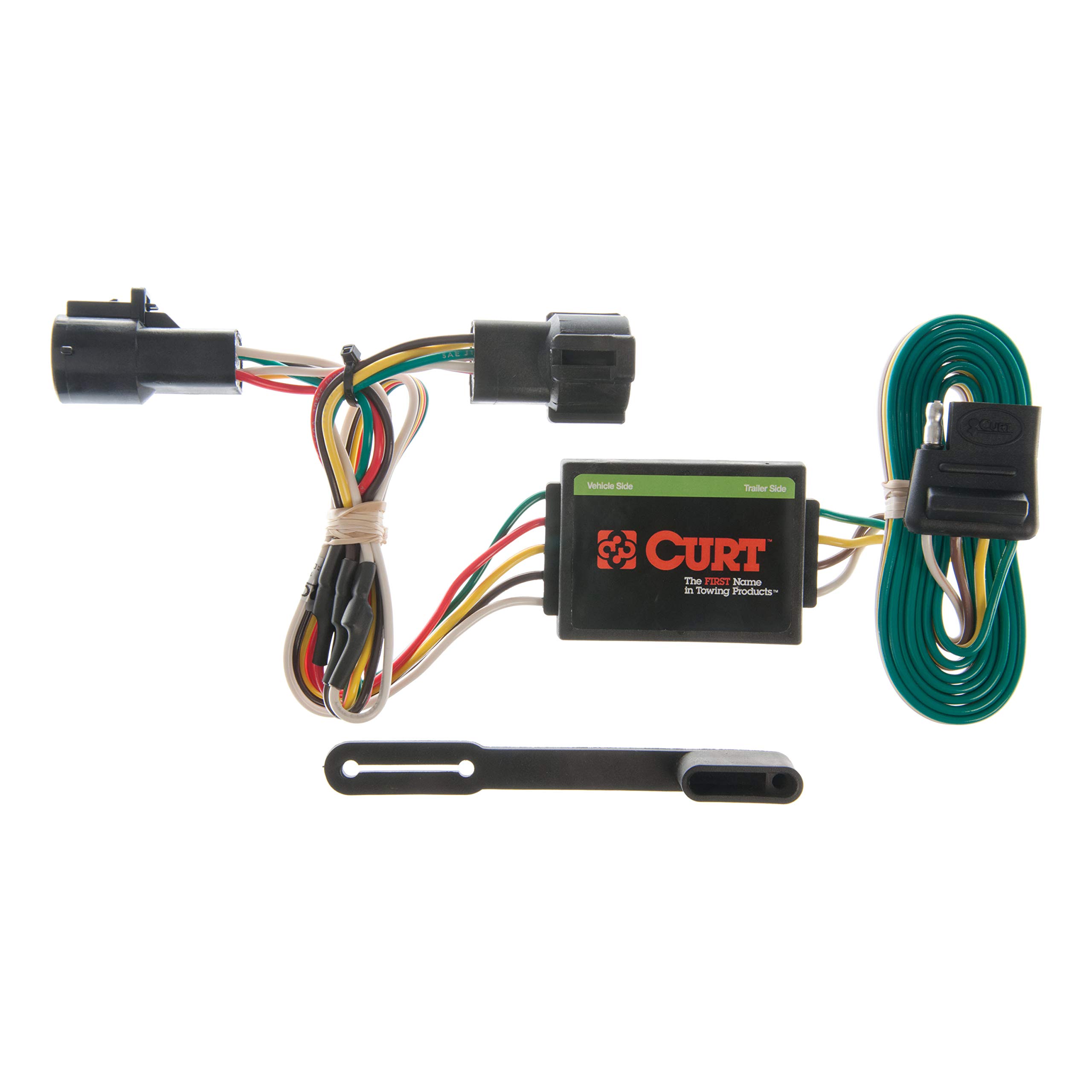 CURT 55325 Vehicle-Side Custom 4-Pin Trailer Wiring Harness for Ford Ranger