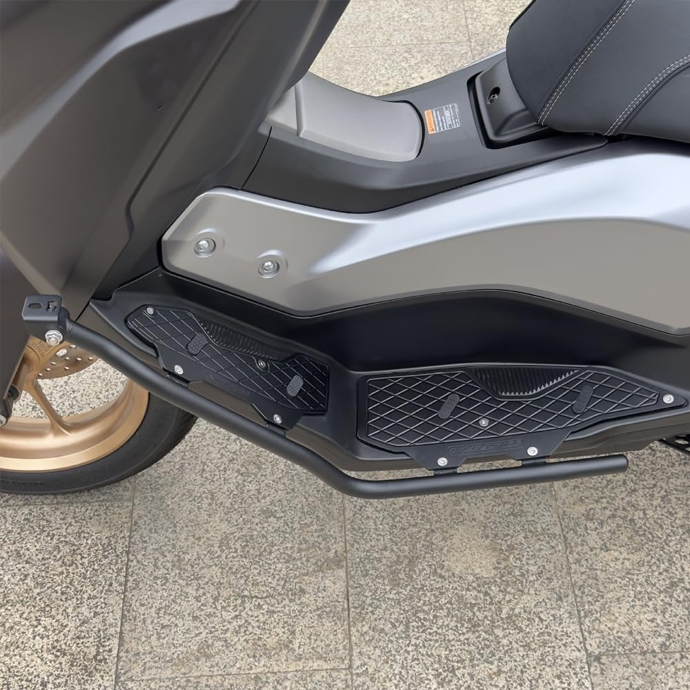 For NMAX155 2025 nmax155 2025 修正フットペダルガードロッドアルミニウムアロイフットペダルステンレススチ