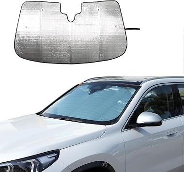 Car Windshield Sun Shade Compatible with BMW X1 U11 2023 2024 2025 2026 Reflector Auto Front Window Sunshade Visor Shield Cover,1Piece Style A