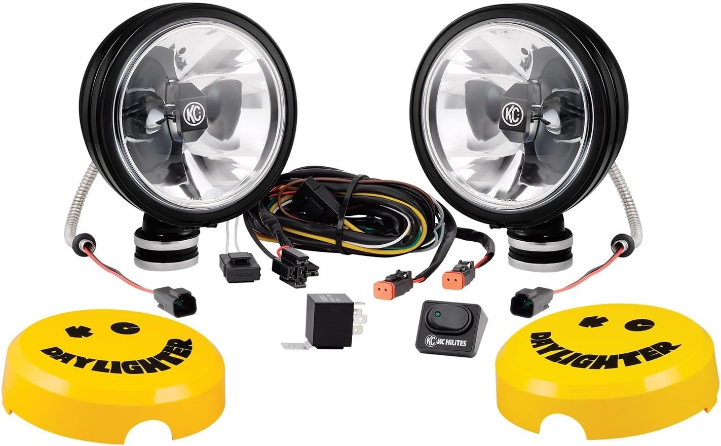 KC HiLiTES 651 Gravity G6 20W LED Daylighter Spot Light System , Black