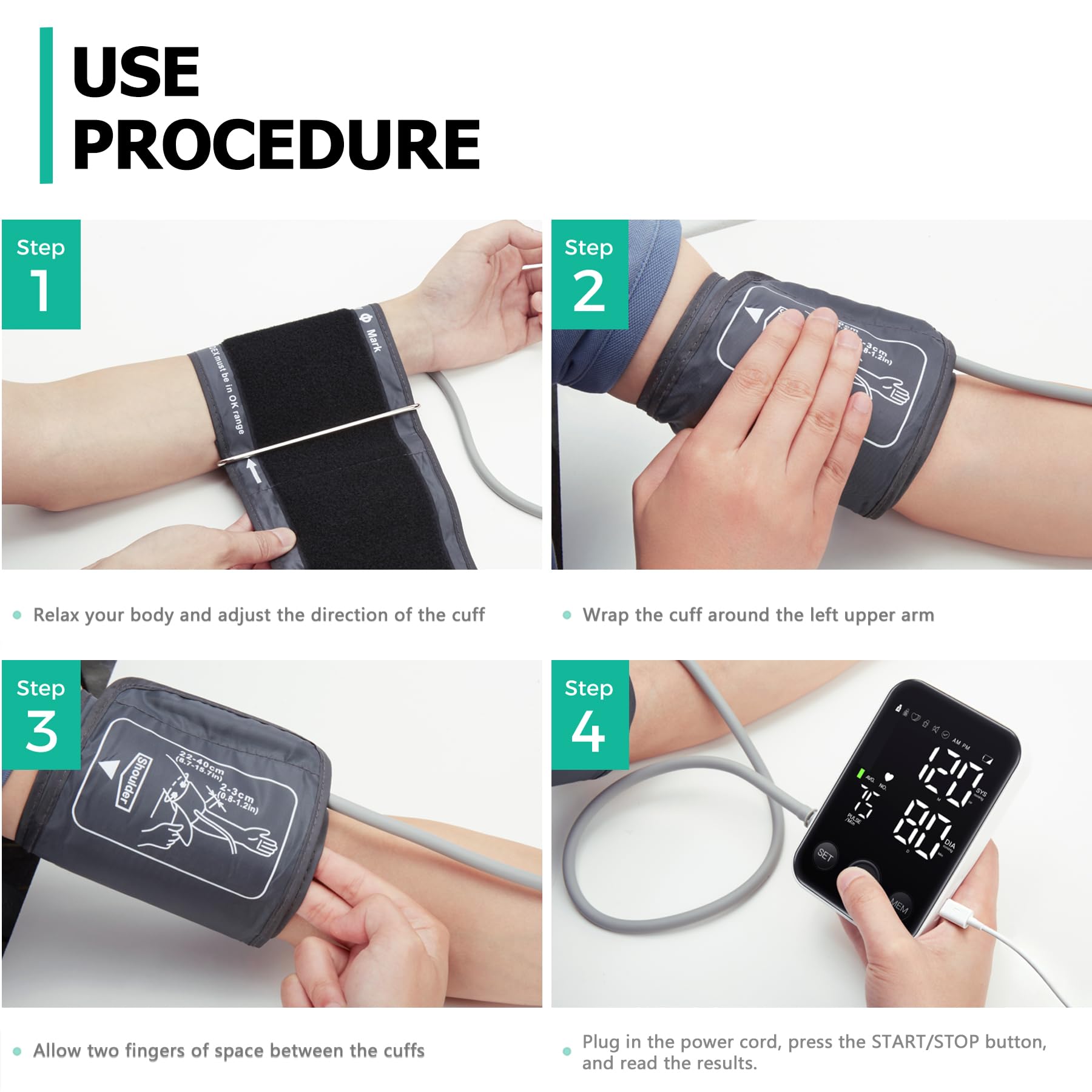 Oklar Blood Pressure Monitor - FDA Cleared -6 Oklar Blood Pressure Monitor - FDA Cleared -6