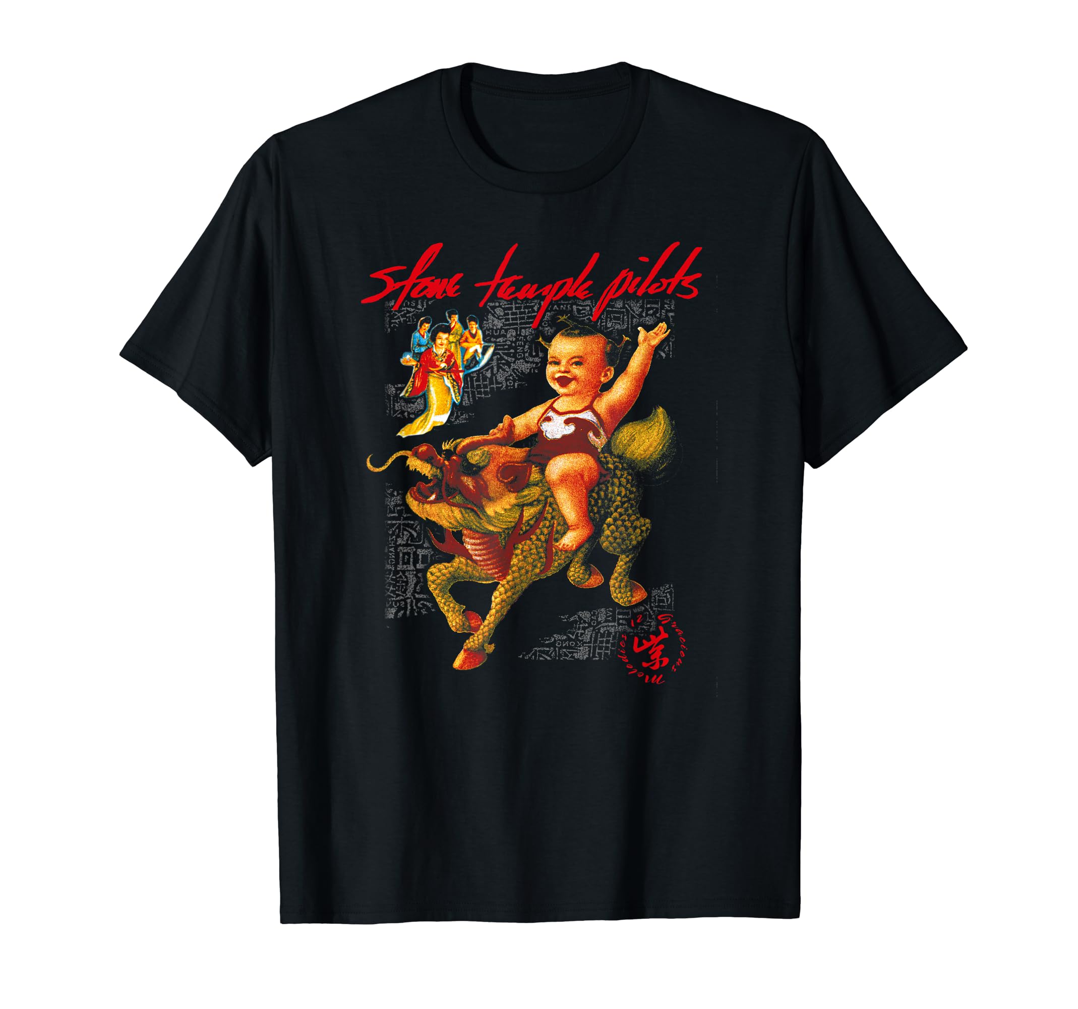 002 Stone Temple Pilots 1996年製ヴィンテージTシャツ Amazon | Stone