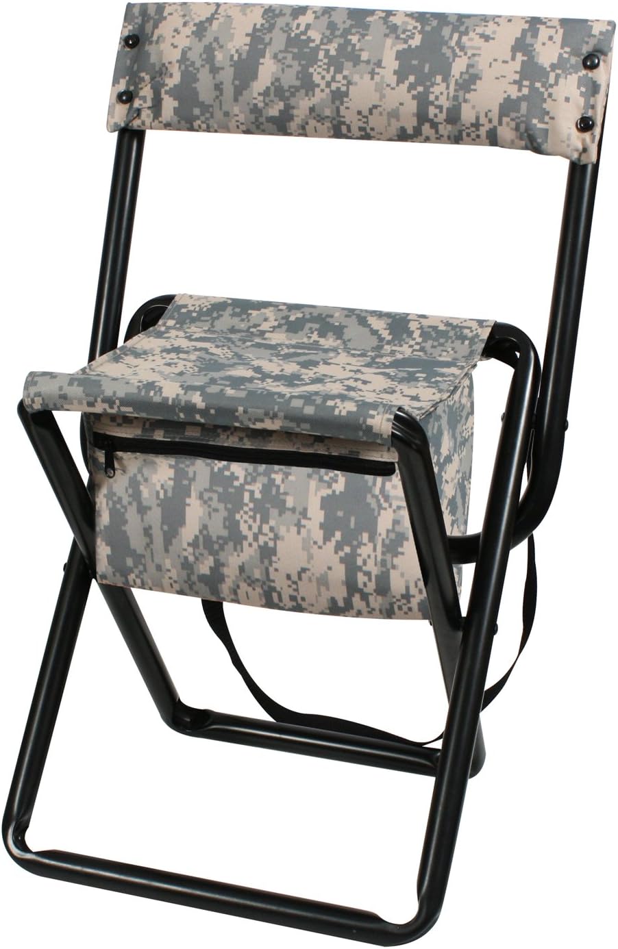 Rothco Deluxe Folding Stool with Pouch, ACU Digital Camo