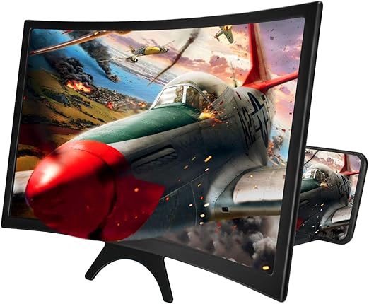 Newseego 12" Loupe à écran, Loupe Telephone Portable Expanseur De Fils