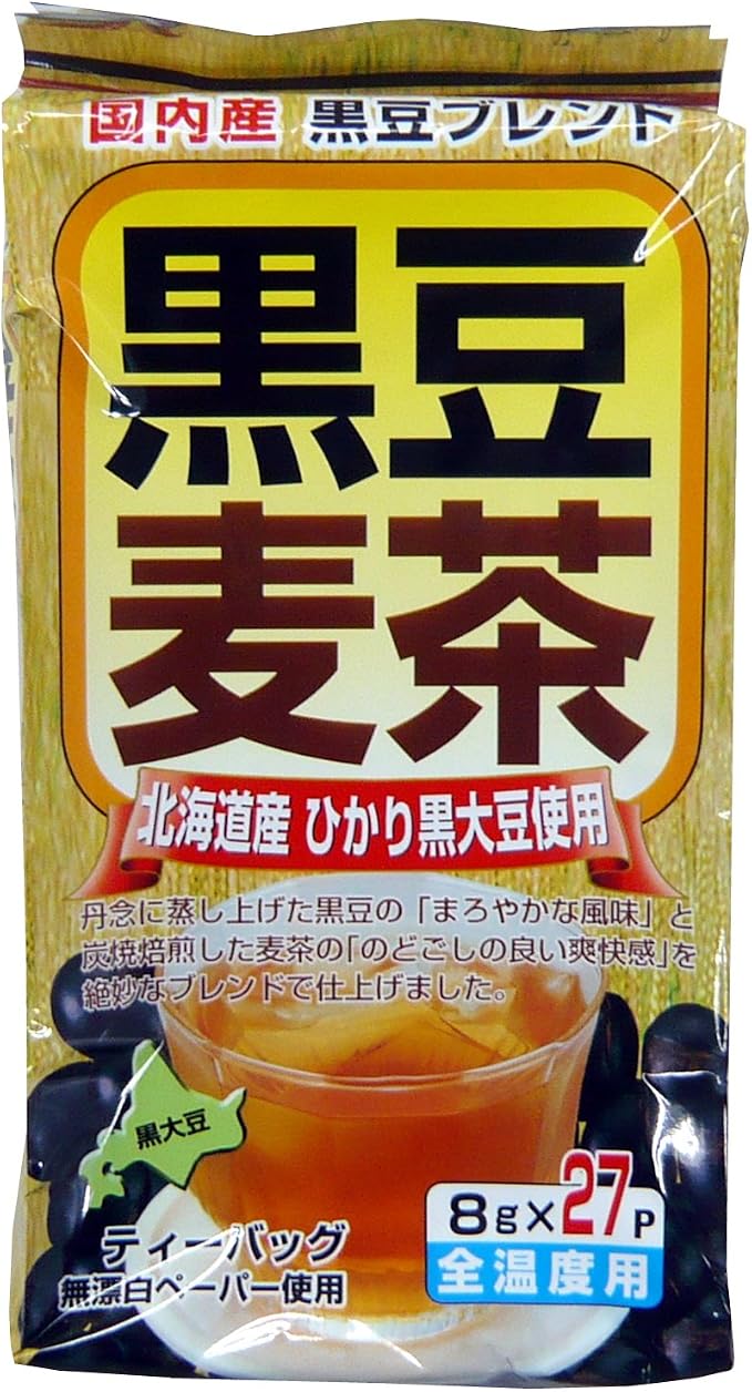 Amazon 健茶館 国内産黒豆麦茶27p 216g 健茶館 食品 飲料 お酒 通販