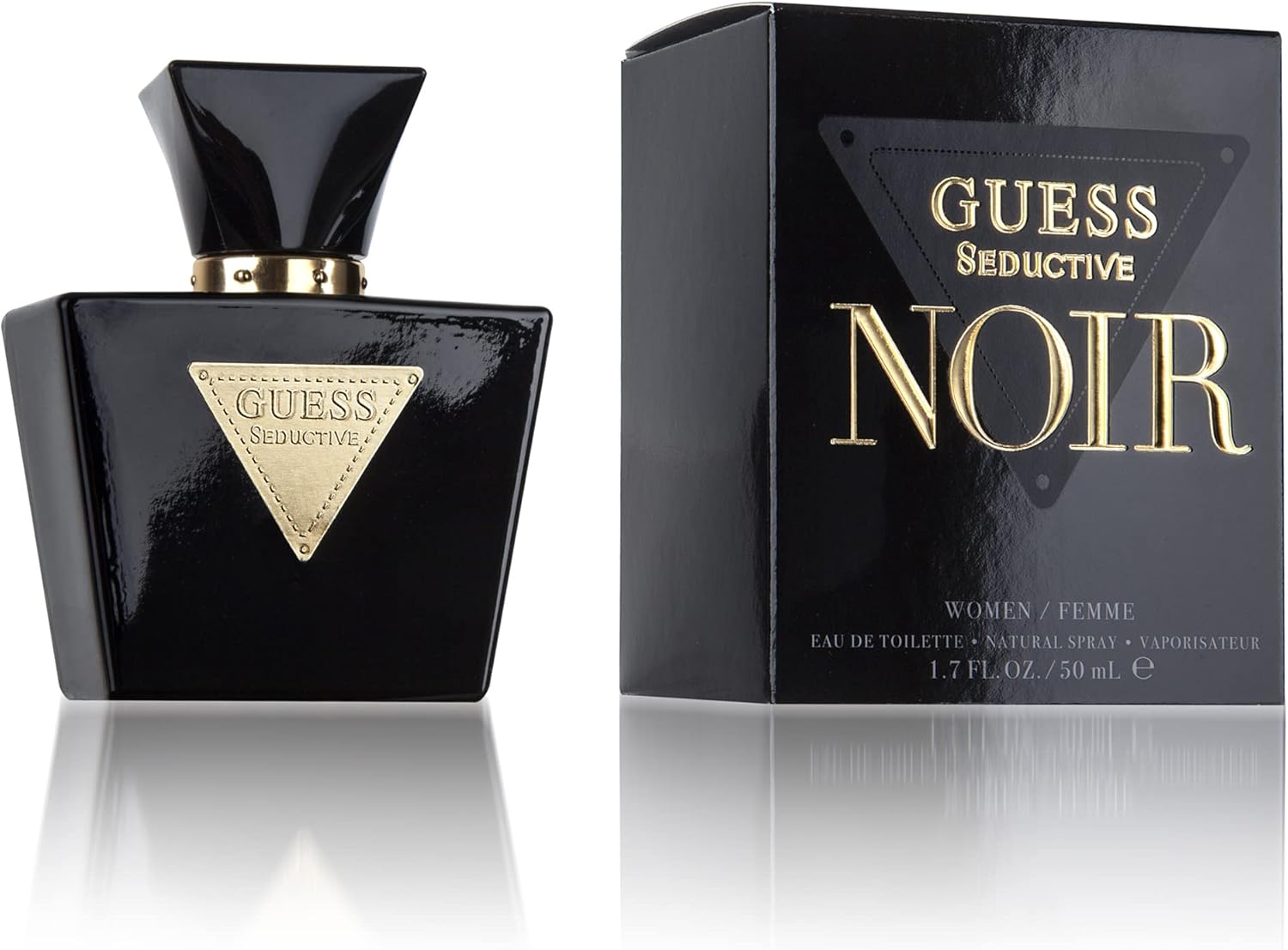 GUESS Seductive Noir, Eau de Toilette da Donna, Colonia Floreale, Fragranza Sensuale Persistente