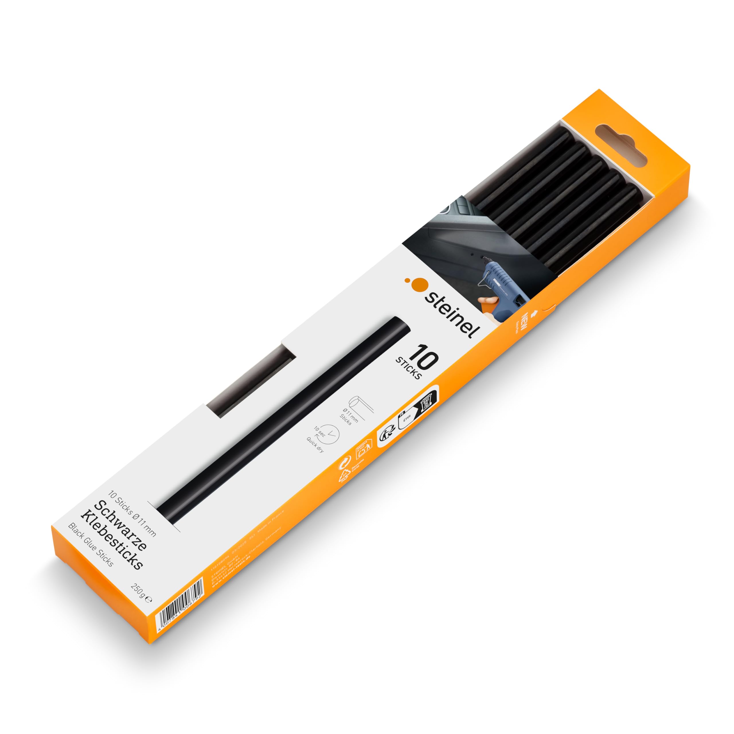 Steinel Black Glue Sticks