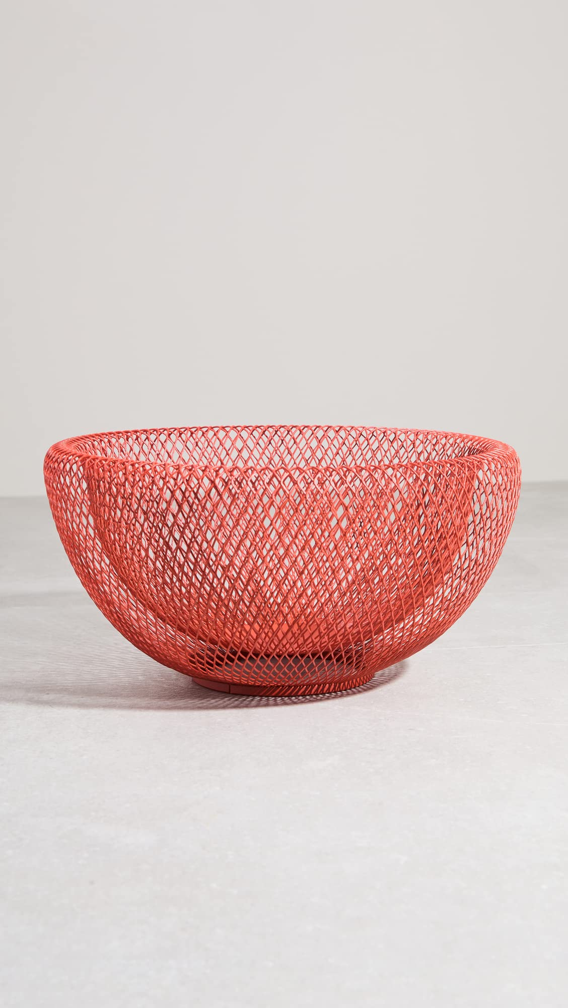 MOMA Wire MESH Bowls | OBSTSCHALEN Rot