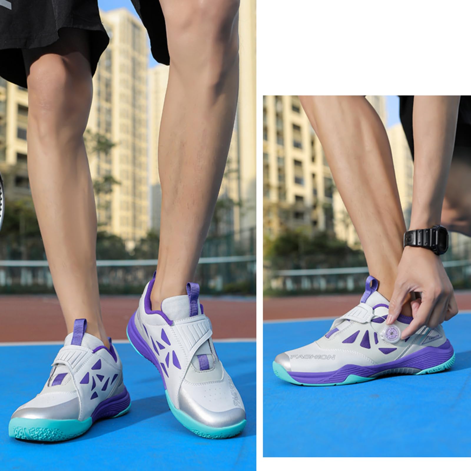 Badminton Squash Schuhe,Tischtennis Schuhe Herren,Herren Badminton Tennisschuhe,Tischtennis Turnschuhe,Leichte Badminton-Sportschuhe,Atmungsaktive Tennis-Sportschuhe,rutschfeste Tischtennis