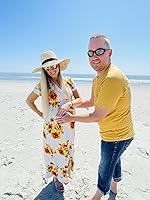 Vista 4 de Xpenyo Vestido Maxi de Maternidad para Mujer Casual Envolvente Largo para Baby Shower Embarazo