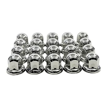 トラック　ナットキャップISO規格33mm 60個セット 楽天市場】60個 ナットキャップ 33mm ISO ロング クロームメッキ