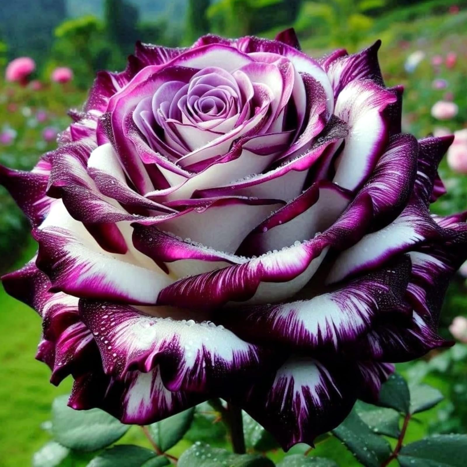 Hardy Perennial Rose Bulbs Mix,Fragrant Garden Rare Roses/Perennial Rose Rhizomes for Home Gardening,Landscape Design Plants,Indoor and Outdoor Potted.-2rhizome-G