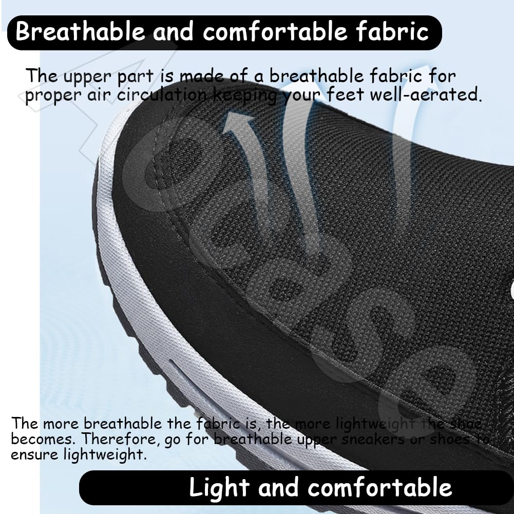 Zapatillas Hombre Zapatos para Caminar Suaves y Flexibles Zapatos Ajustables con Cierre de Zapatos ortopédicos para Hombre