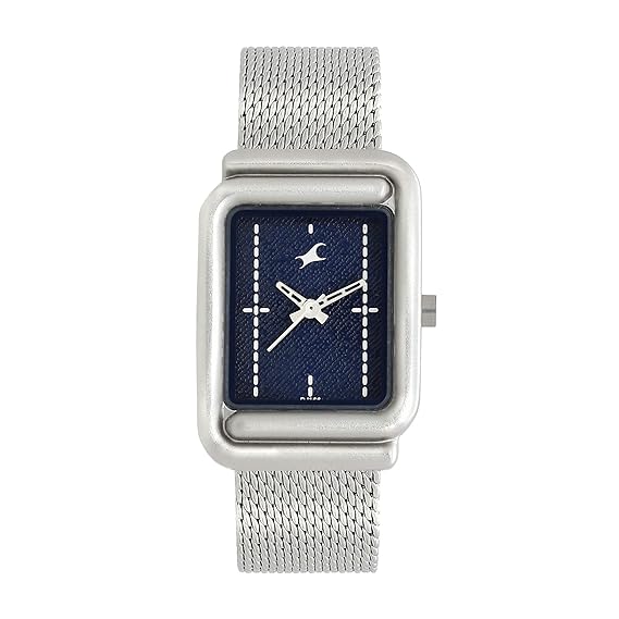 Fastrack Denim Analog Blue Dial Womens Watch-6184SM01 / 6184SM01