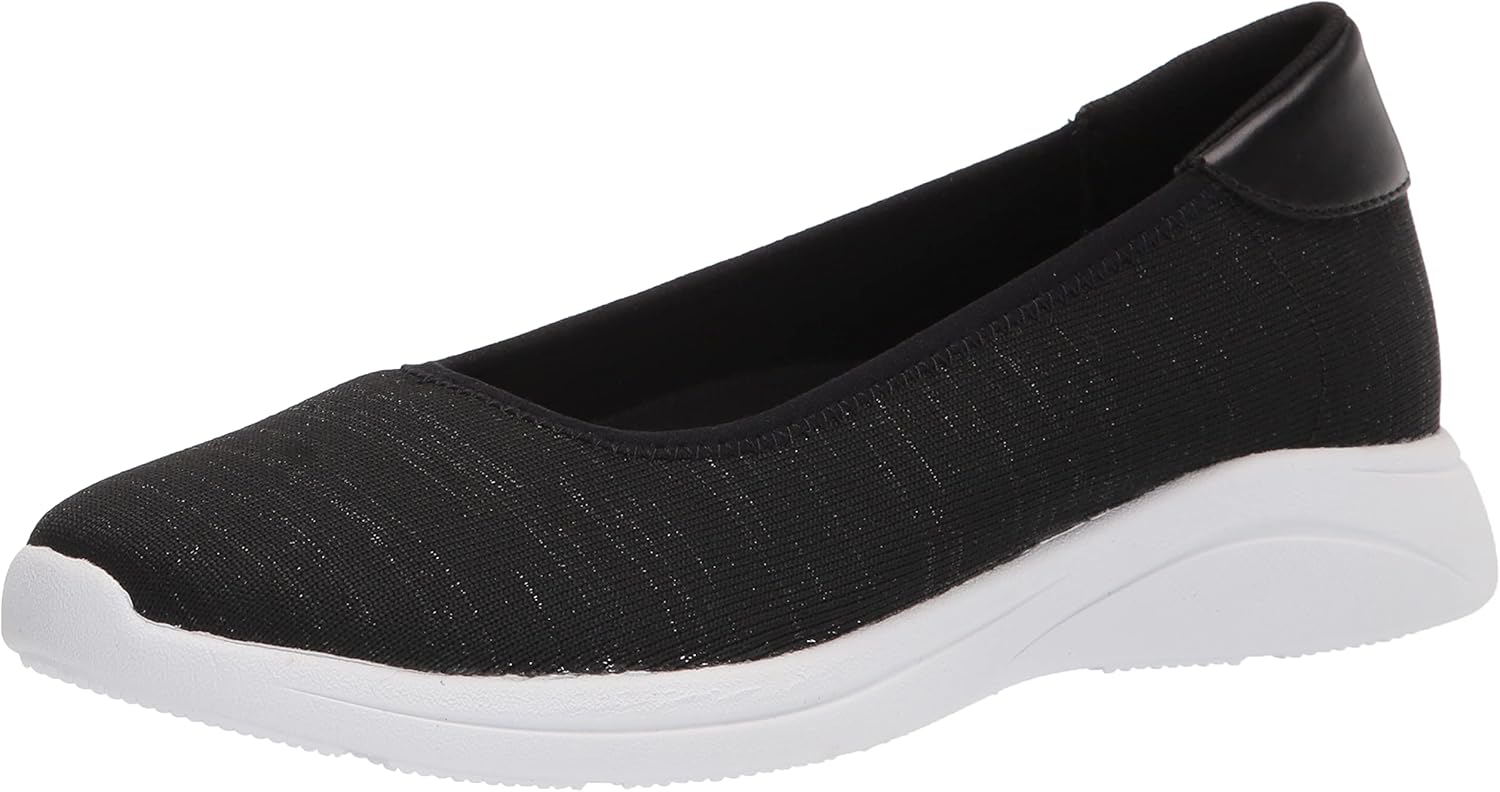 Bandolino Women's Nable Ballet Flat, Black, 5.5