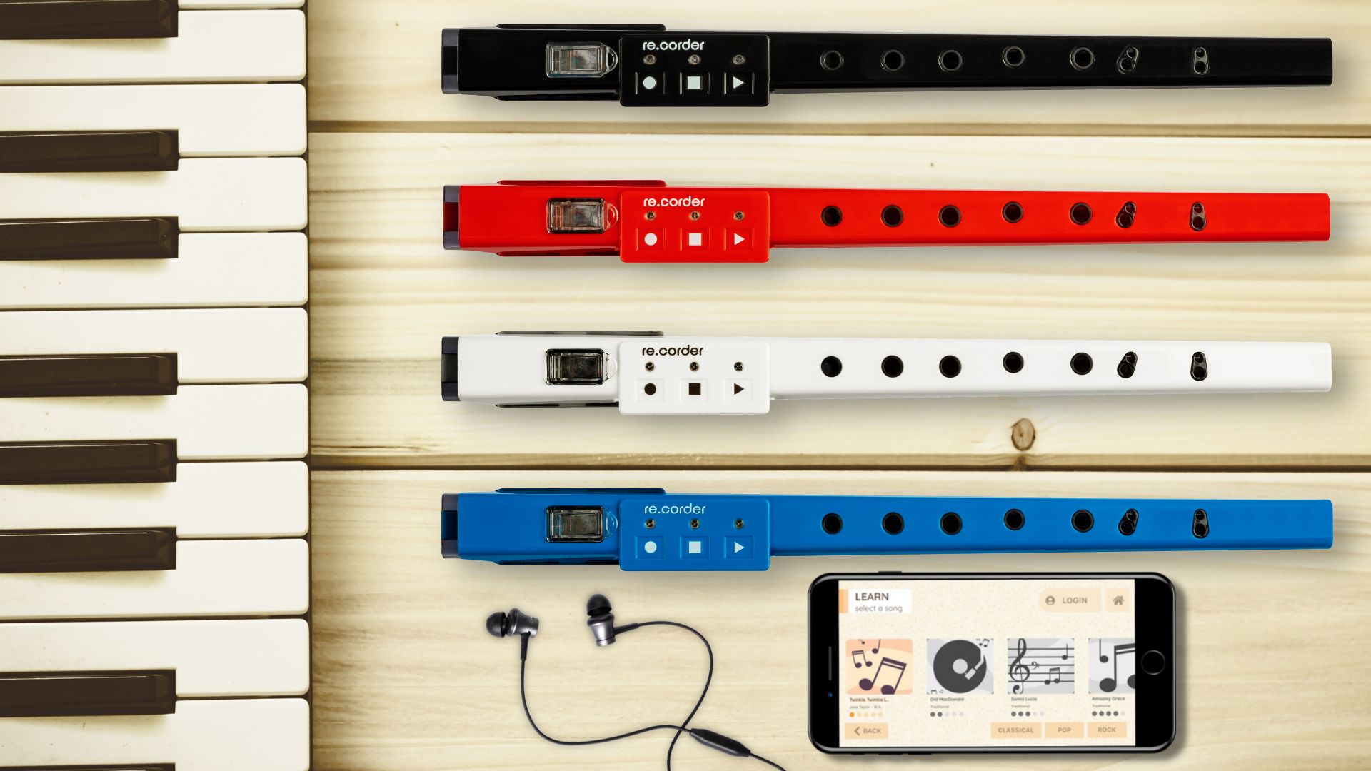 Artinoise Re.corder 電子リコーダー ARTinoise Re.corder Hybrid Acoustic and Electronic Recorder