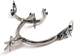 Par De Esporas Batida De Inox Para Cavalgadas, Vaquejadas