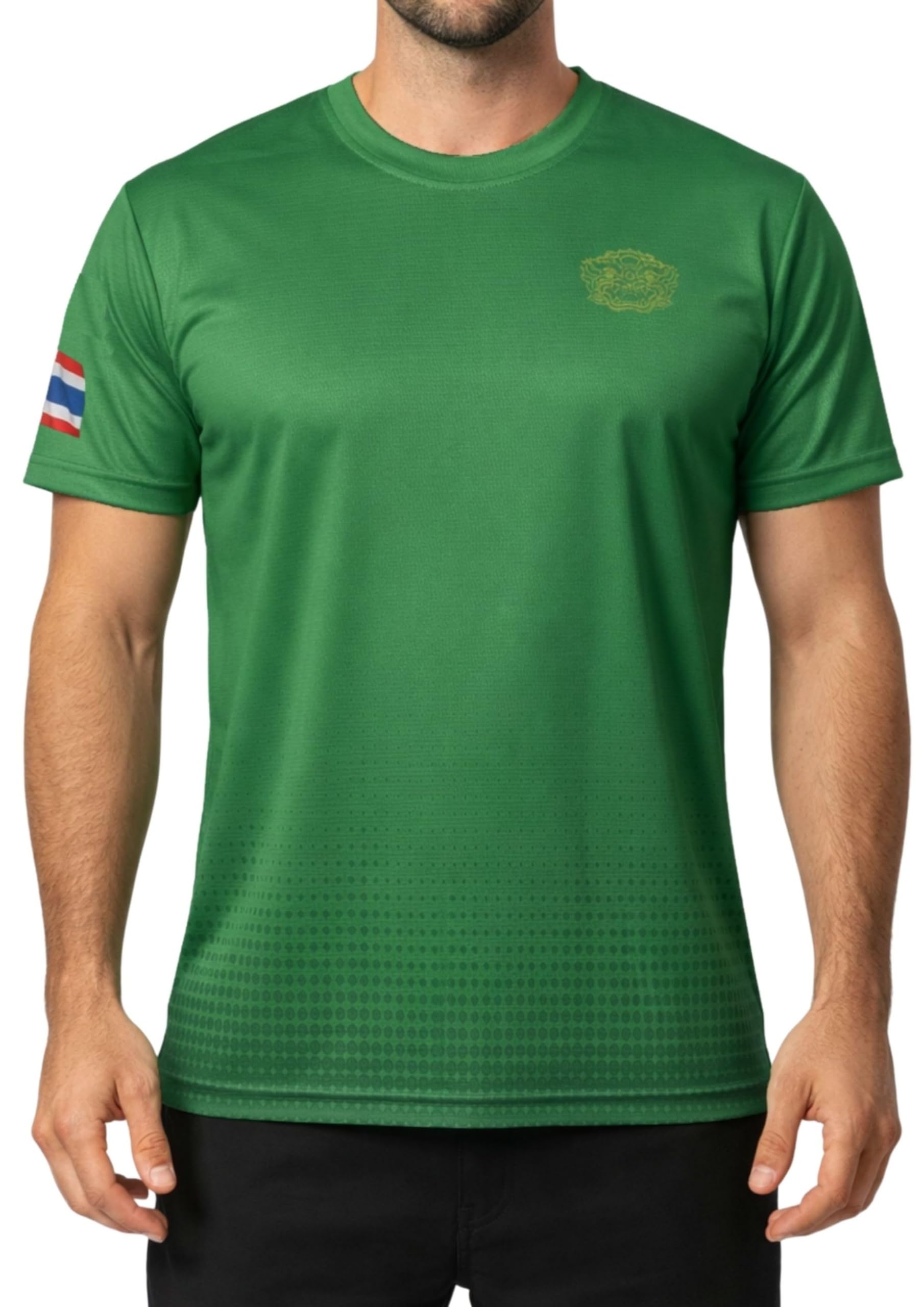 T-Shirt Muay Thai Hanuman pour Homme, Arts Martiaux, Respirant et séchage Rapide, entraînement et Lifestyle