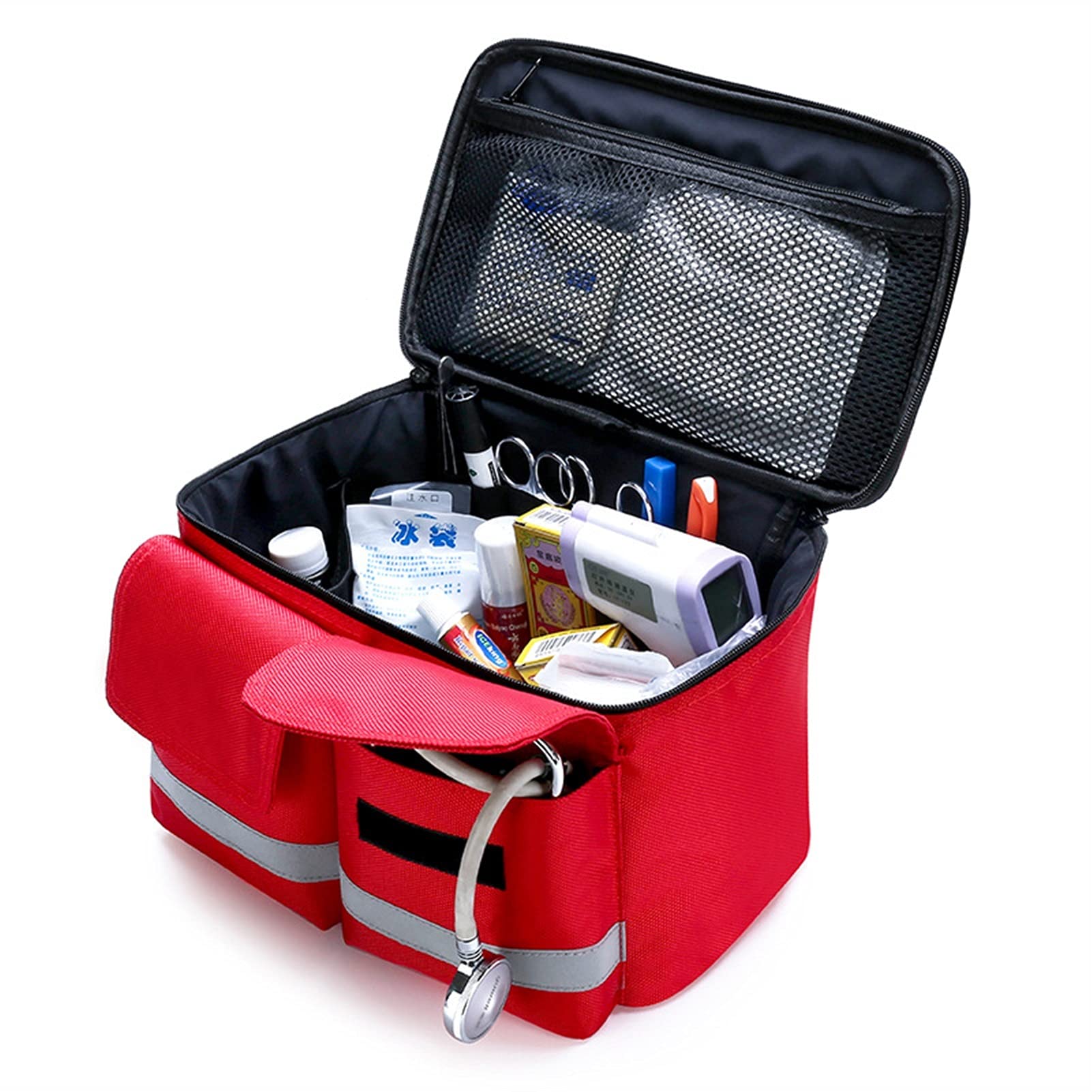 Botiquín de Primeros Auxilios vacío para Coche al Aire Libre, Kit de Supervivencia de Emergencia, Bolsa de Viaje Impermeable para Acampar, botiquín de Primeros Auxilios para Coche