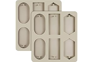 Patelai Keychain Molds for Epoxy Resin