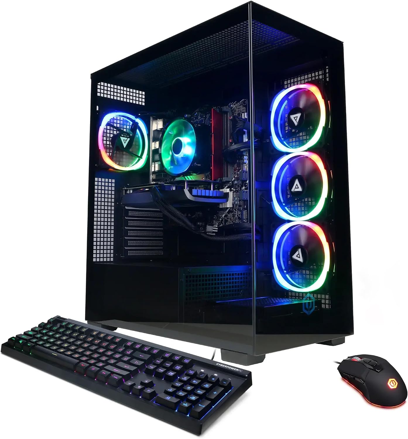 Gamer Master Gaming PC, AMD Ryzen 5 8400F 4.2GHz, GeForce RTX 5060 8GB, 32GB DDR5, 1TB PCIe 4.0 SSD, WiFi Ready & Windows 11 Home