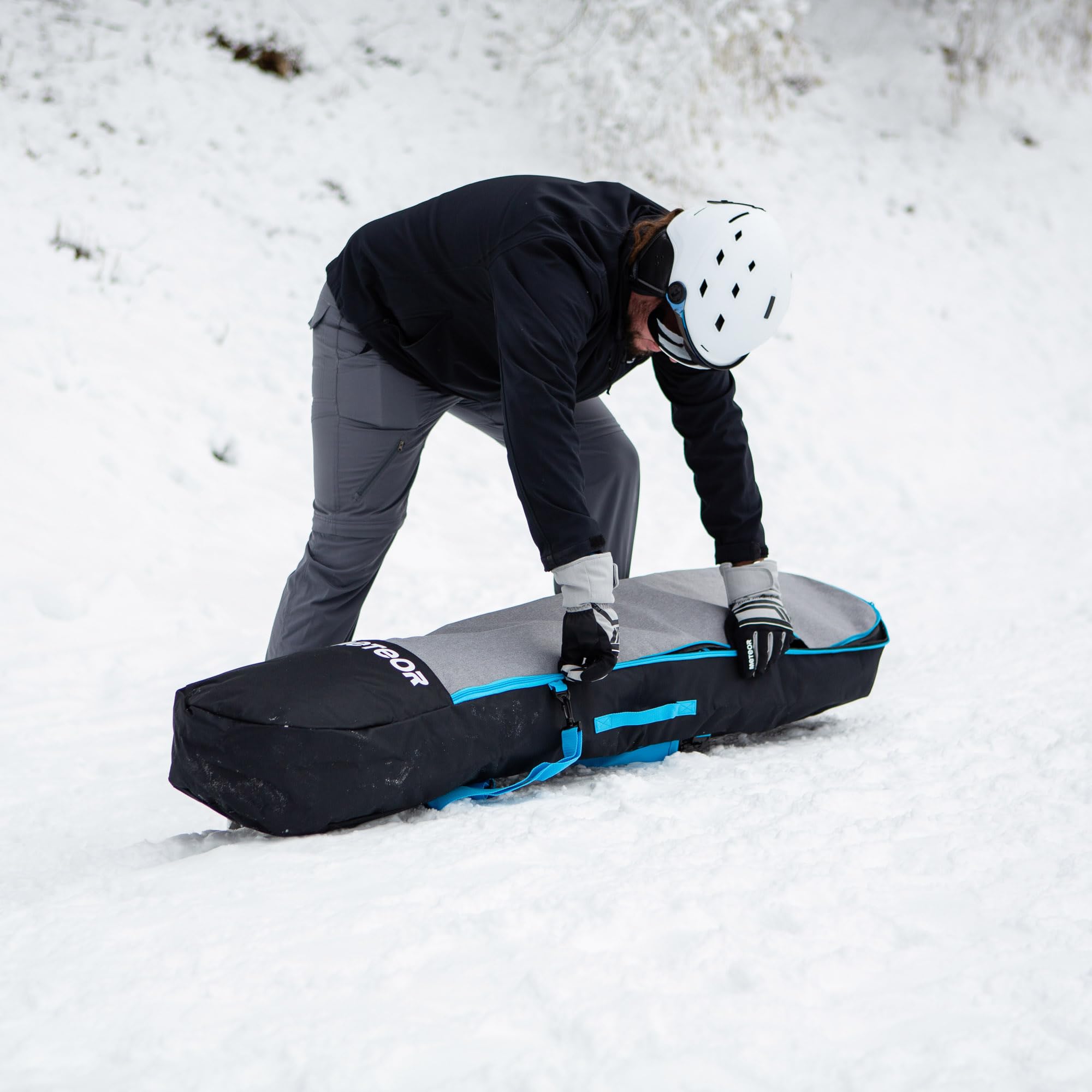 Meteor Funda Snowboard Cubierta Tabla Bolsa Tablas Snowboarding Mujer Hombre Mochila Board Surf