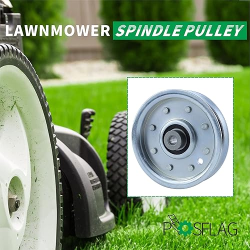Miniatura 2 de POSFLAG 956-0627 - Polea de metal resistente que reemplaza a 756-0627 956-0627 756-0627B 756-0627D 756-0365 956-0365