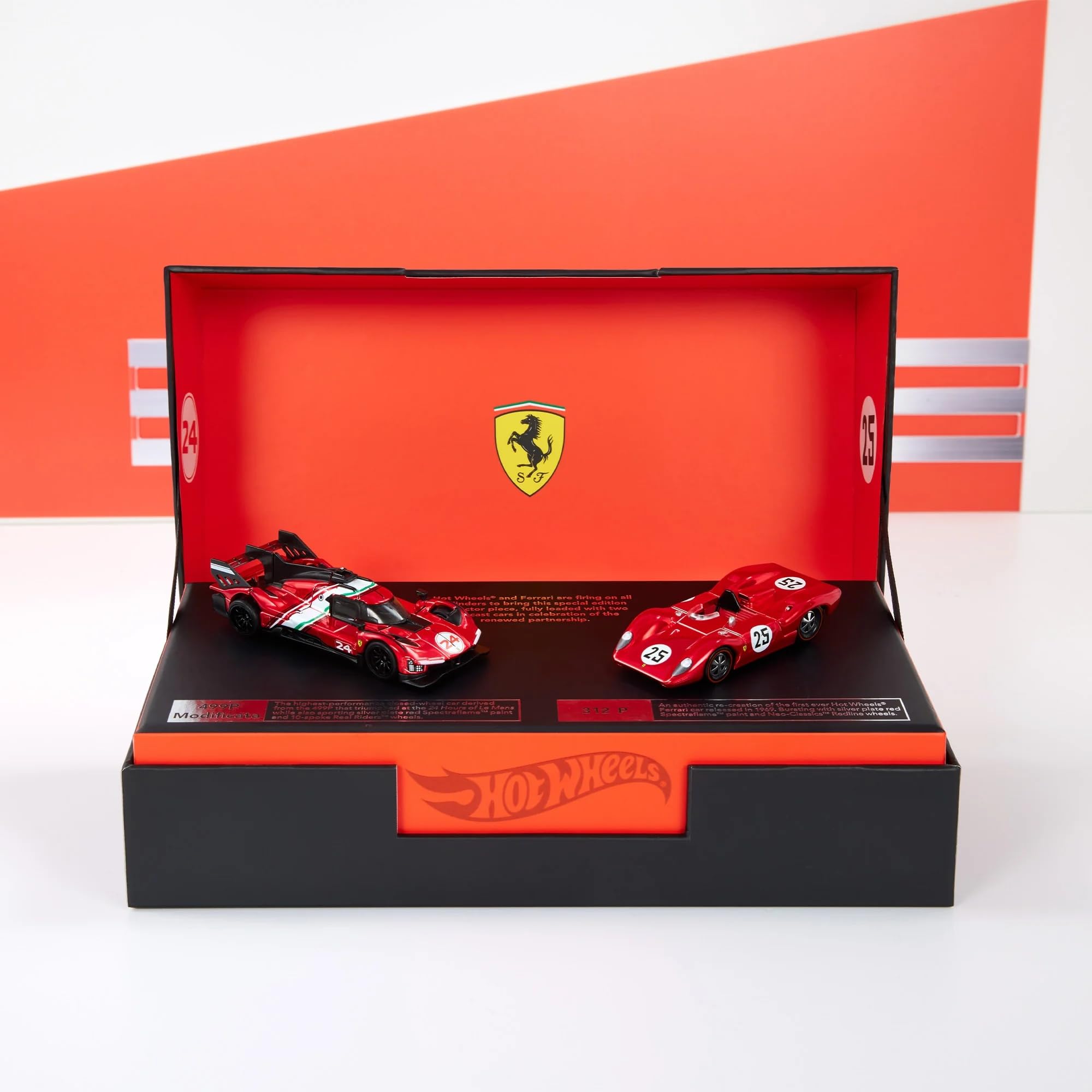 ミニカー Hot Wheels x Ferrari Heritage Set Amazon.com: Hot Wheels x Ferrari Heritage Set : Toys & Games