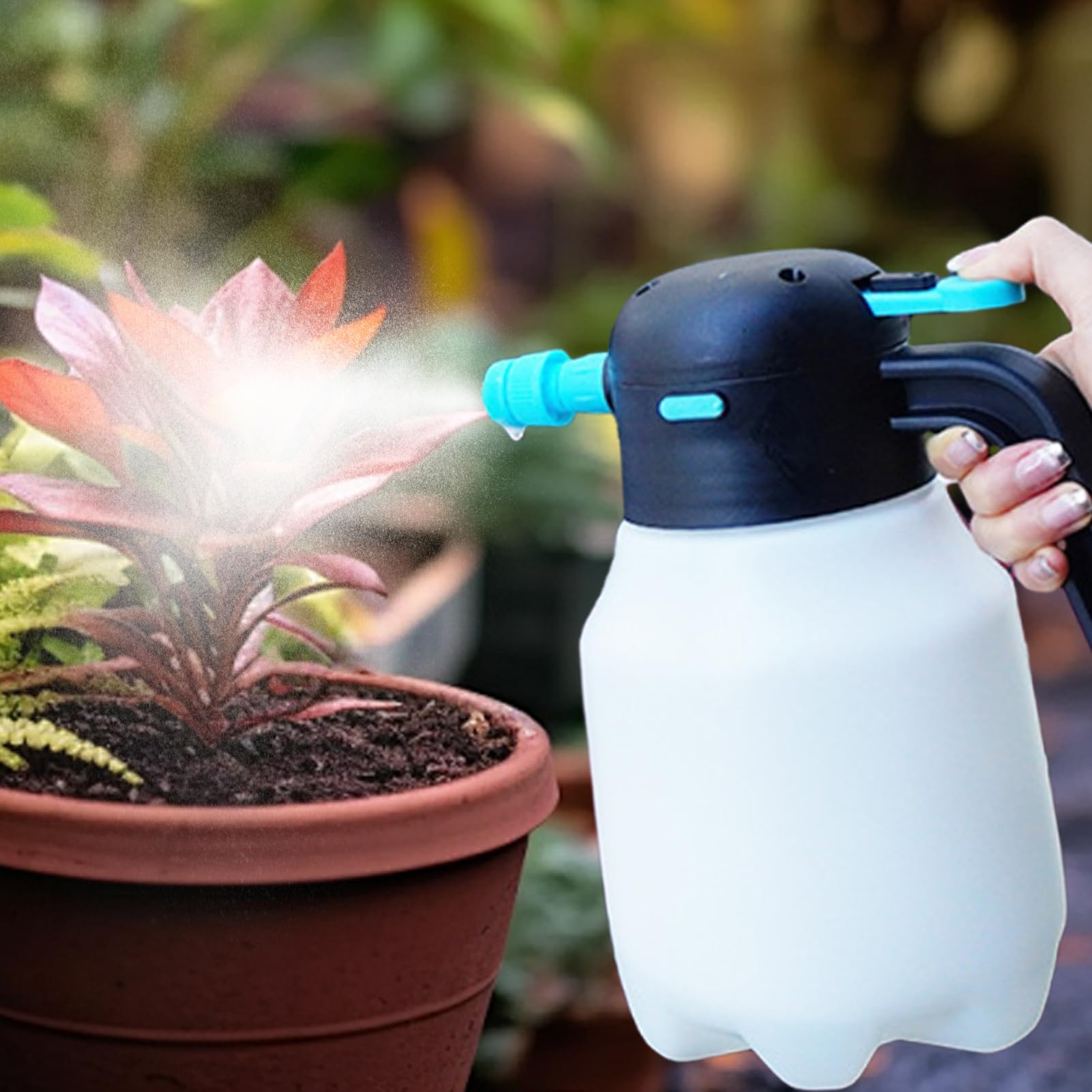 Elektrischer Schaumsprayer 1,8 L Automatische Dosierung | Schaumsprüher Für Autoaufbereitung Für Hof Landwirtschaft Industrie Garten Boot