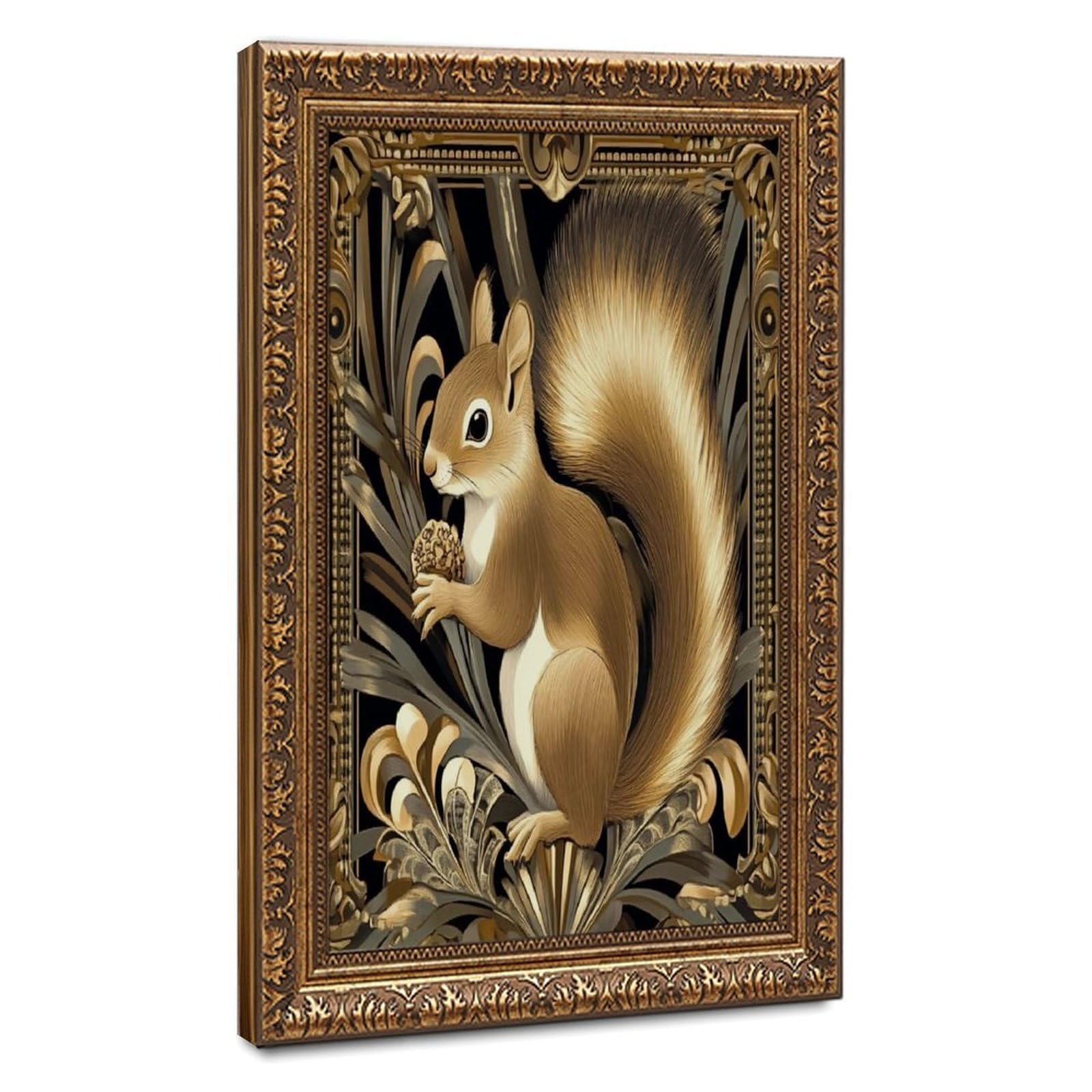 Bareronor Funny Squirrel (36) Canvas Poster Bedroom Decor Landscape Office Room Decor Gift 24" L X 36" W