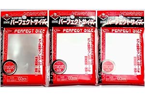 KMC Perfect Fit Mini Card Barrier Soft Sleeves, 600 Pack